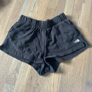 BLACK NORTH FACE SHORTS